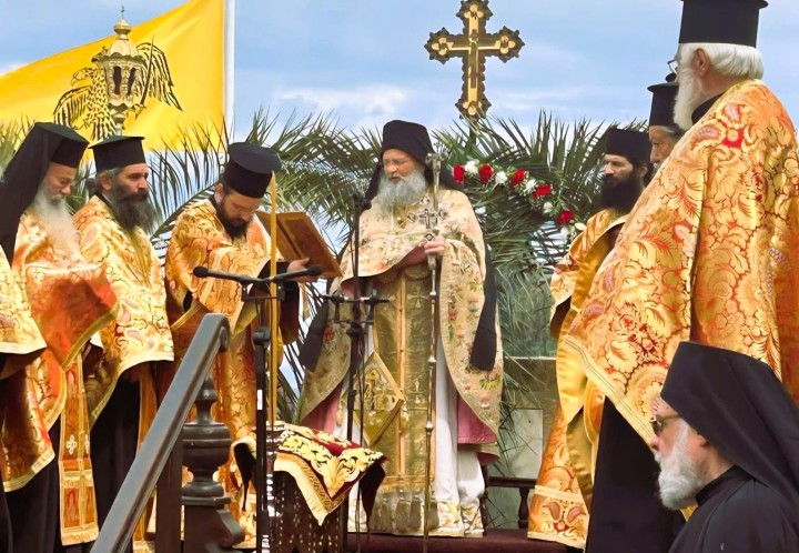 Βασίλης Υψηλάντης Πάτμο Τελετή Νιπτήρα Δωδεκάνησο