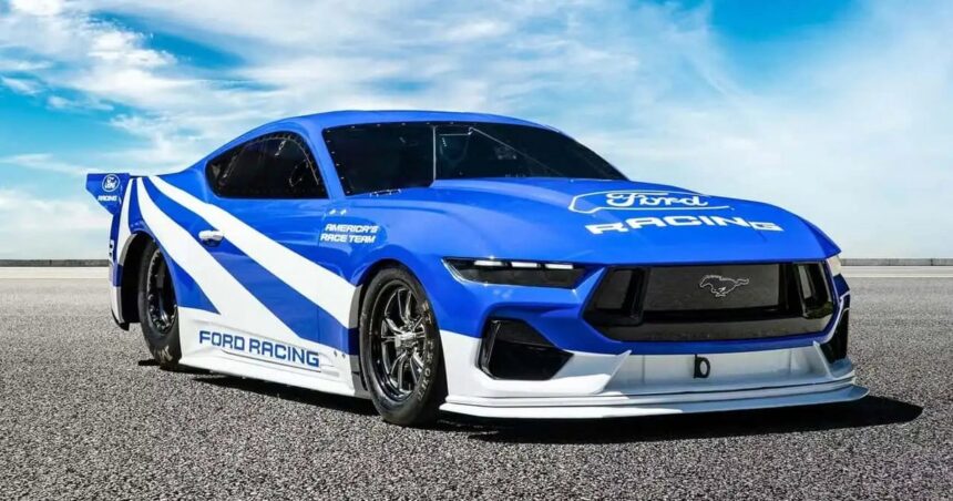 Ford Mustang Cobra Jet 2200 ηλεκτρικό dragster 400 μ.