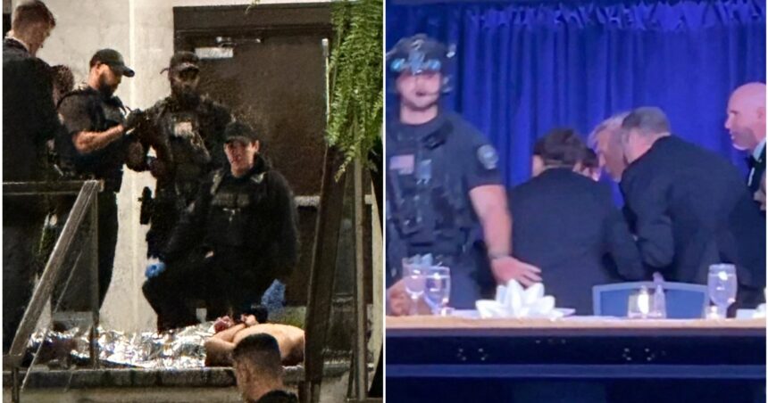 Washington Hilton πυροβολισμοί Τραμπ φυγάδευση