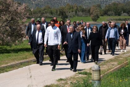 Κωπηλατοδρόμιο Σχοινιά αποκατάσταση υποδομές