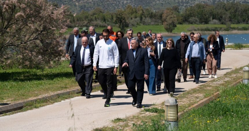 Κωπηλατοδρόμιο Σχοινιά αποκατάσταση υποδομές