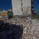 Κατεδάφιση εγκαταλελειμμένου σχολείου Θεσσαλονίκη Δελφών