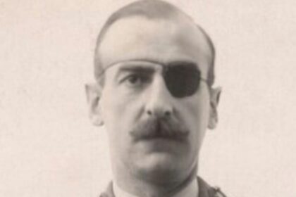 Πορτρέτο Adrian Carton de Wiart, διάσημος στρατιώτης