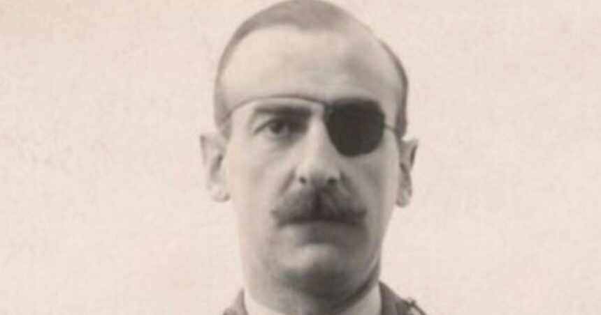 Πορτρέτο Adrian Carton de Wiart, διάσημος στρατιώτης