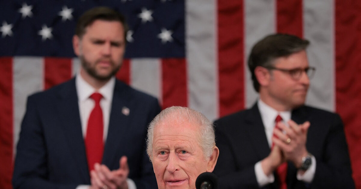 Κάρολος στο Κογκρέσο δεσμός ΗΠΑ Βρετανίας