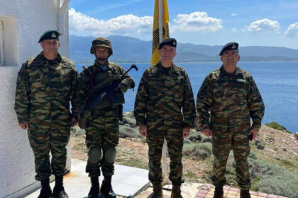 Αρχηγός ΓΕΕΘΑ επίσκεψη στρατόπεδα Αιγαίου