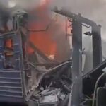 επίθεση με drone Σίζραν - ζημιές σε πολυκατοικία