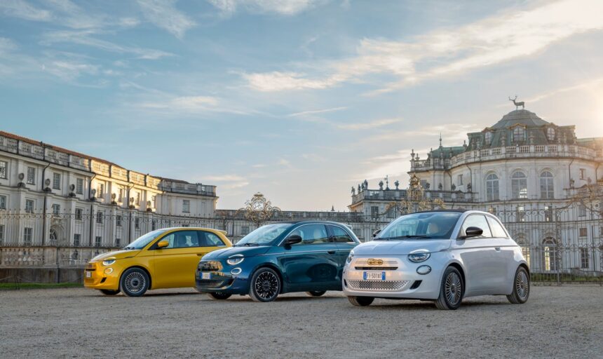 Fiat 500 Hybrid μικρό υβριδικό αυτοκίνητο