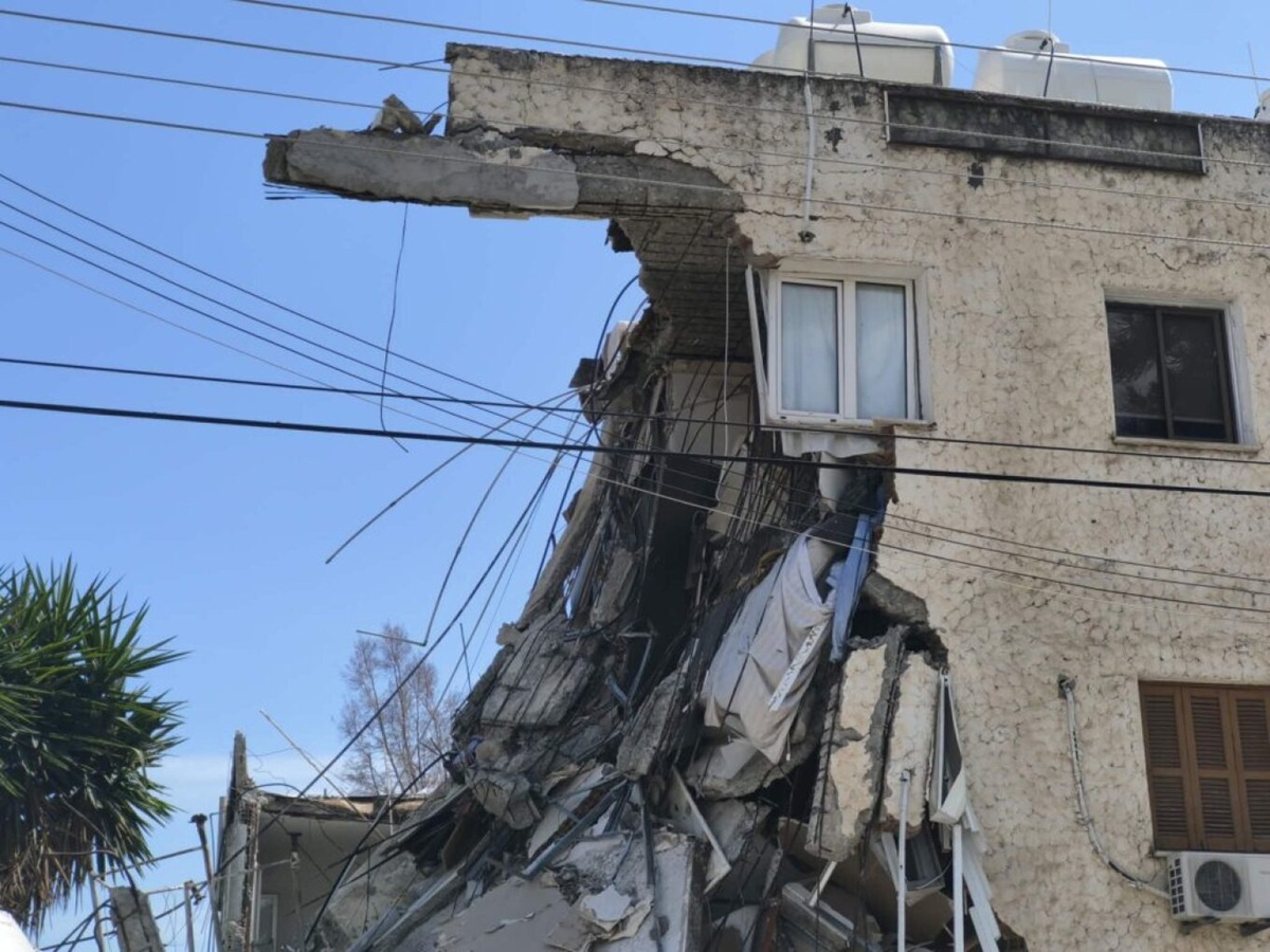 κατάρρευση πολυκατοικίας Γερμασόγεια Λεμεσό Κύπρου