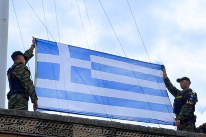 Εορτασμός Ρόδος έπαρση σημαίας 31 Μαρτίου