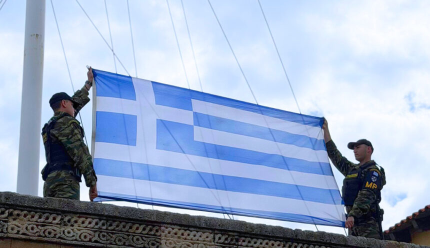 Εορτασμός Ρόδος έπαρση σημαίας 31 Μαρτίου