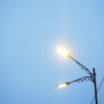 Εργασίες ηλεκτροφωτισμού στην Ε.Ο. Αεροδρομίου σήμερα