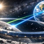 Luna Ring σχέδιο ηλιακής ενέργειας Σελήνη Shimizu