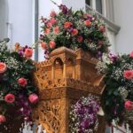 Παρεκκλήσι Παναγίας Φανερωμένης στολισμός Επιταφίου