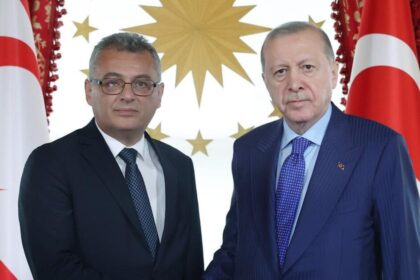 Ερντογάν Κύπρος συνάντηση Ντολμάμπαχτσε