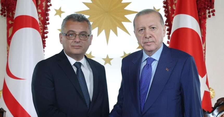 Ερντογάν Κύπρος συνάντηση Ντολμάμπαχτσε