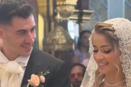 αλά Bridgerton γάμος Φειδίας και Στυλιάνα στη Λεμεσό