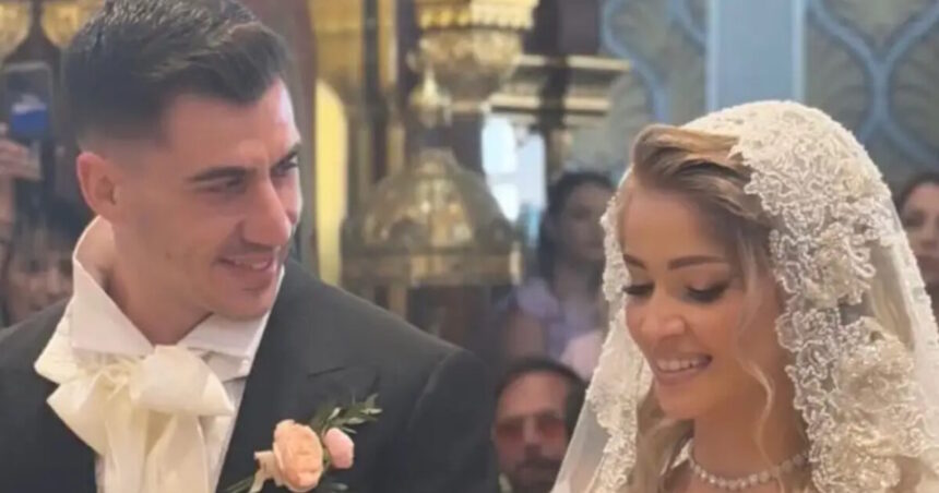 αλά Bridgerton γάμος Φειδίας και Στυλιάνα στη Λεμεσό