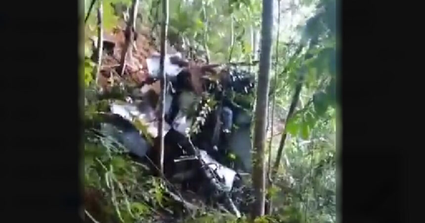 συντριβή ελικοπτέρου στο Βόρνεο συντριβή ελικοπτέρου