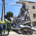 Κατάρρευσε πολυκατοικία Γερμασόγεια Κύπρος αστυνομία