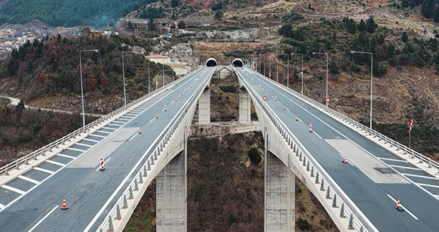 Γέφυρα Μετσοβίτικου Πίνδου τεχνικό έργο