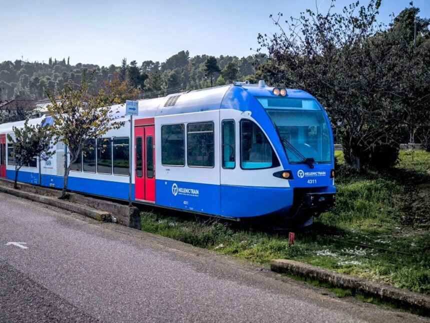 τρένο Hellenic Train σύγκρουση αγριογούρουνα Πιερία