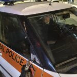 Επίθεση περιπολικό Εξάρχεια στην οδό Σόλωνος