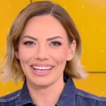 Ιωάννα Μαλέσκου κοντό κούρεμα στο πλατό