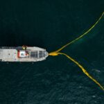 Άσκηση αντιμετώπισης θαλάσσιας ρύπανσης πειραιά πλωτό φράγμα