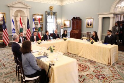 Συνάντηση Ισραήλ Λίβανος διαπραγματεύσεις Ουάσινγκτον