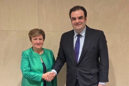 Πιερρακάκης Ουάσιγκτον ΔΝΤ συνάντηση Γκεοργκίεβα