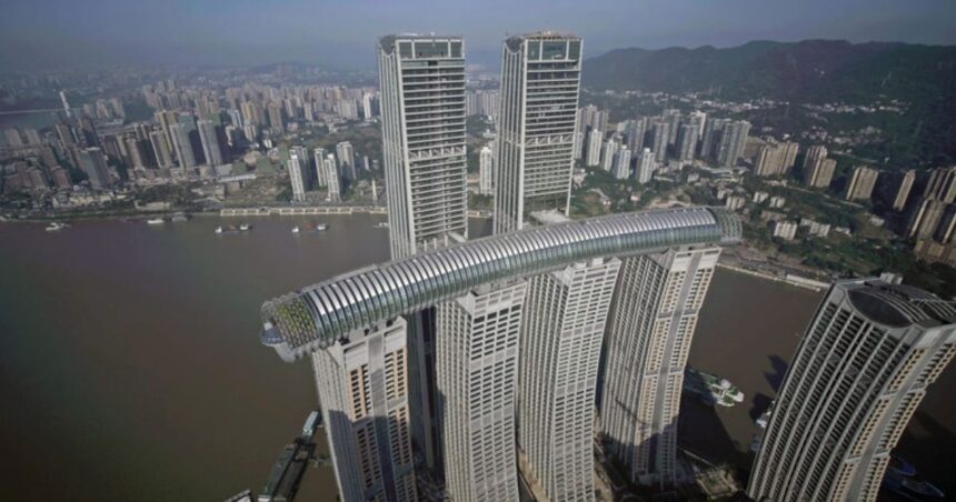 οριζόντιος ουρανοξύστης The Crystal Τσονγκκίνγκ