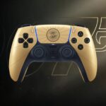 DualSense 007 First Light χειριστήριο χρυσό James Bond