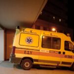 Σκηνή θανατηφόρου τροχαίου δικύκλου και απορριμματοφόρου Μυτιλήνη