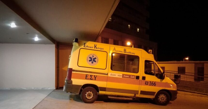 Σκηνή θανατηφόρου τροχαίου δικύκλου και απορριμματοφόρου Μυτιλήνη