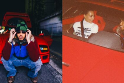 Χάμιλτον Ferrari F40 drift Τόκιο νέον