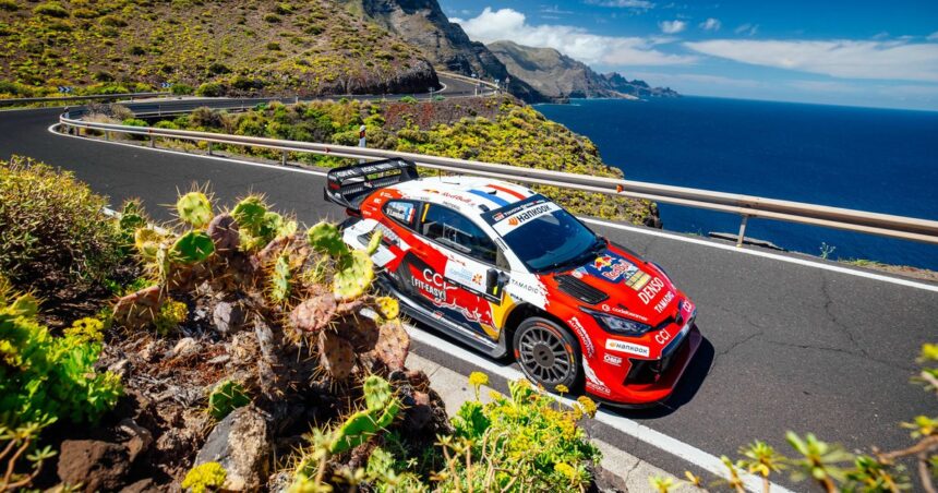 Ogier στο Ράλι Κανάριων Νήσων με Toyota GR Yaris Rally1