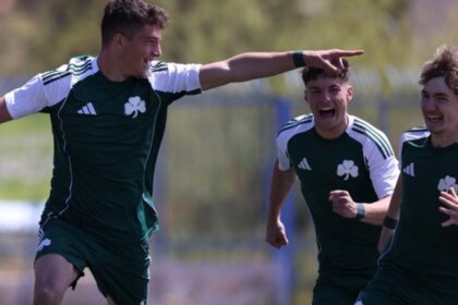 Παναθηναϊκός Κ17 γήπεδο Γ. Καλαφάτης