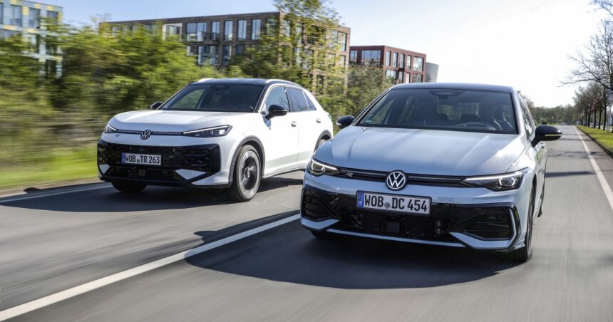 full hybrid Volkswagen για Golf και T‑Roc
