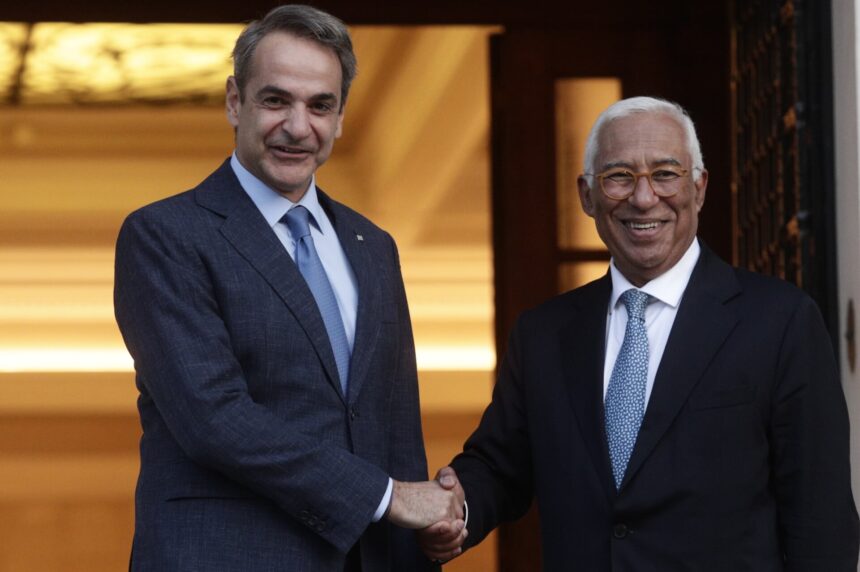 Μητσοτάκης συνάντηση Κόστα Ευρωπαϊκό Συμβούλιο