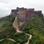 Citadelle Laferrière φρούριο Αϊτή ποδοπάτημα