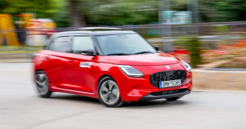 Suzuki Swift GLX 1.2 πόλης με LED φωτιστικά