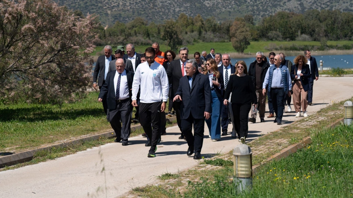 Κωπηλατοδρόμιο Σχοινιά αποκατάσταση υποδομές