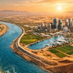 άντληση νερού Νείλου για νέα πόλη Jirian