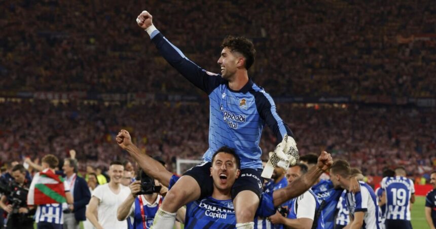 Ρεάλ Σοσιεδάδ Copa del Rey θρίαμβος Μαρέρο