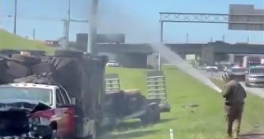 φορτηγό με ένα εκατομμύριο μέλισσες ανετράπη Τενεσί