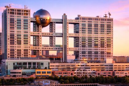 Η τεράστια σφαίρα του αρχιτεκτονικού θαύματος στο Τόκιο