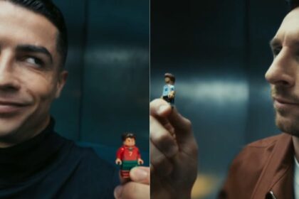 Lego Football Legend σετ Μέσι Ρονάλντο φιγούρες