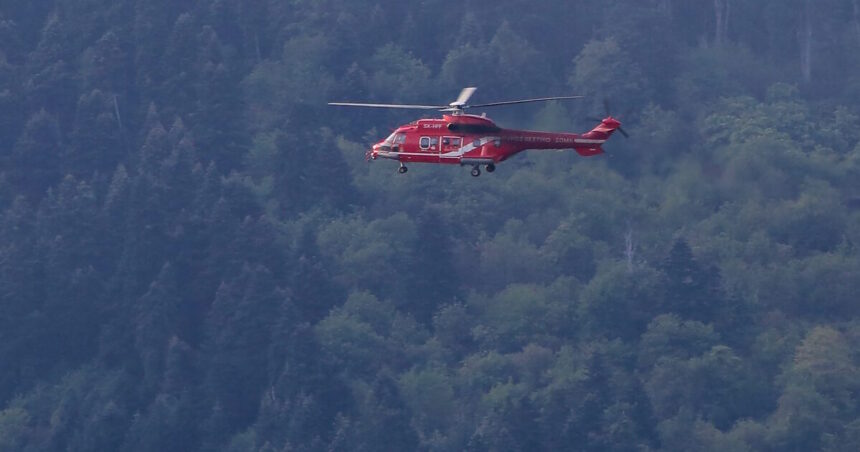 διάσωση ελβετίδας στο φαράγγι του Βίκου