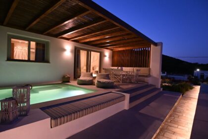Pefki Luxury Suites Τέλενδος Αιγαίο νησί πολυτέλεια